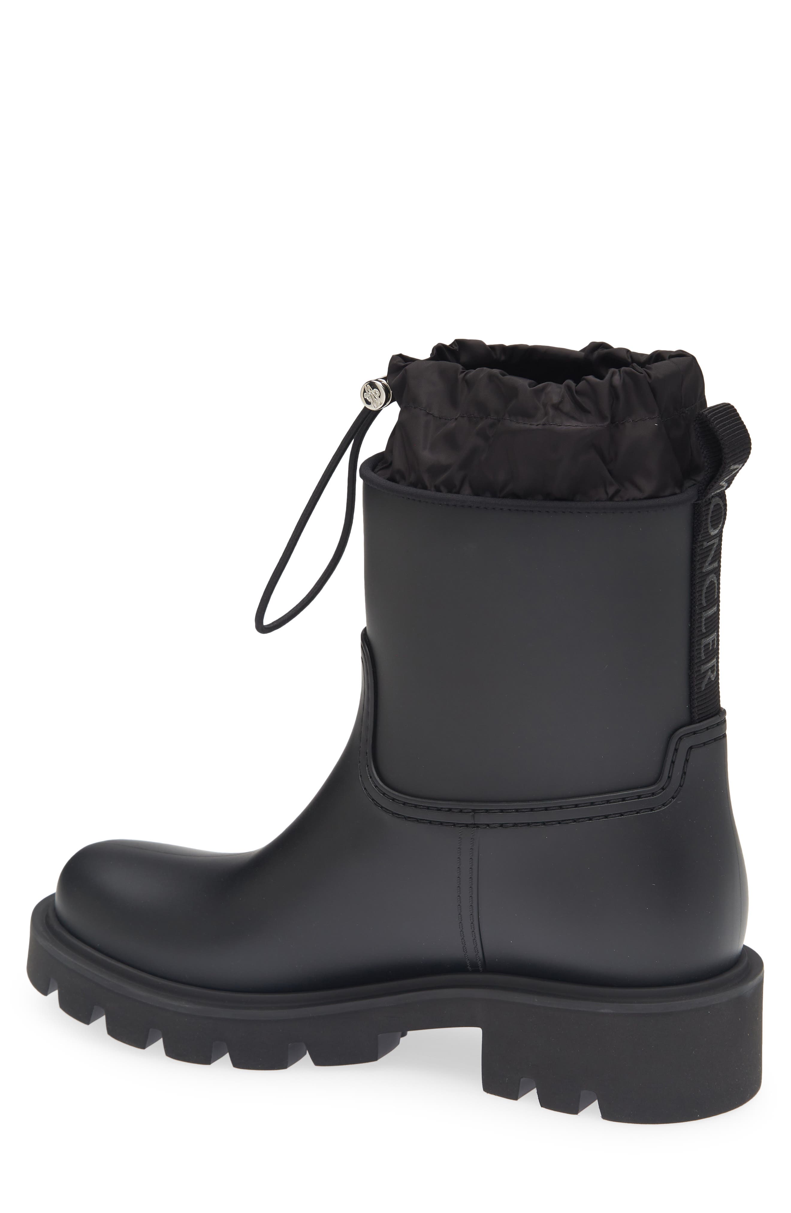 Kickstream Waterproof Rain Boot, Alternate, color, BLACK/ BLACK