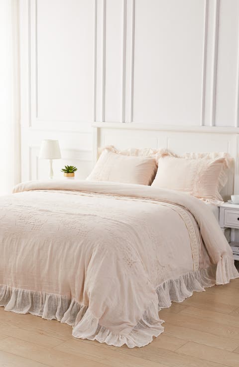 Tabitha Linen Duvet 3-Piece Set