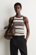COS Ribbed Cotton Tank Top