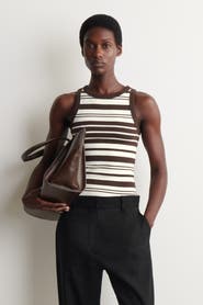 COS Ribbed Cotton Tank Top