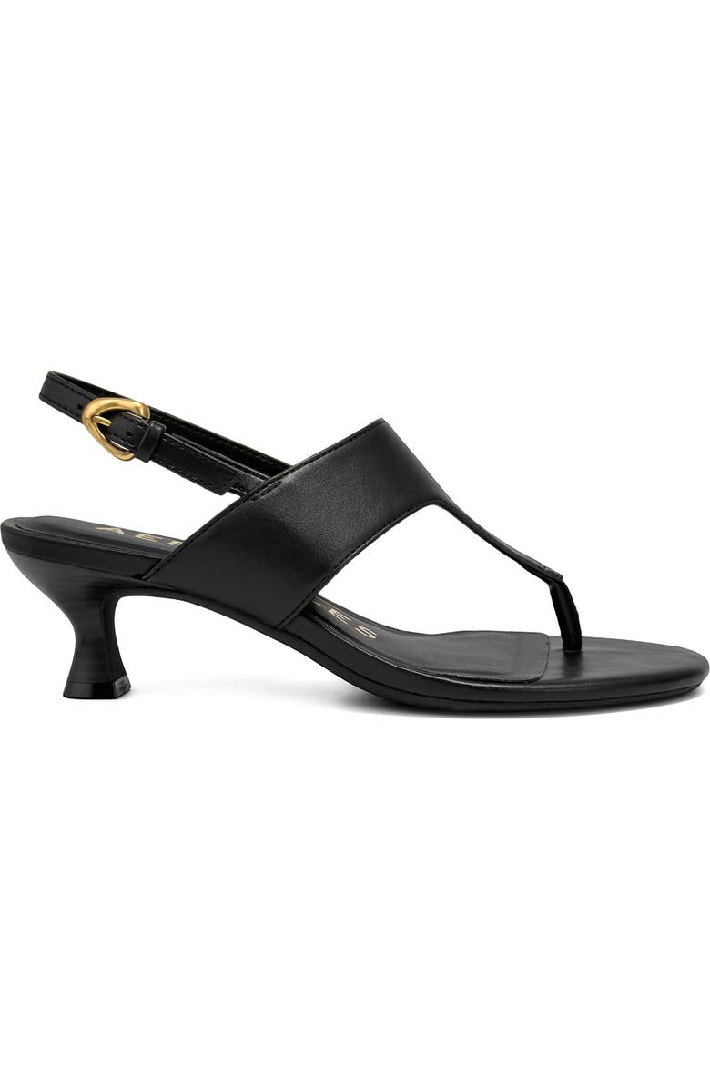 Aerosoles Kora Slingback Sandal, Alternate, color, Black Fx Nappa
