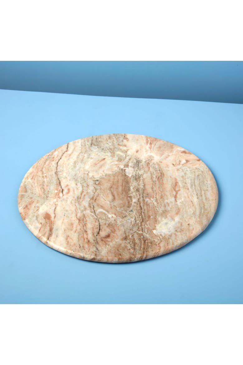 Waterfall Oversized Round Board, Alternate, color, Marble