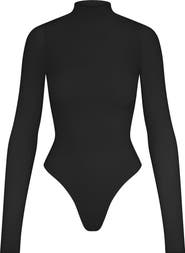 Naked Wardrobe Naked Long Sleeve Bodysuit