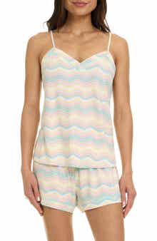 Flora By Flora Nikrooz Ayanna Jersey 4-Piece Pajamas