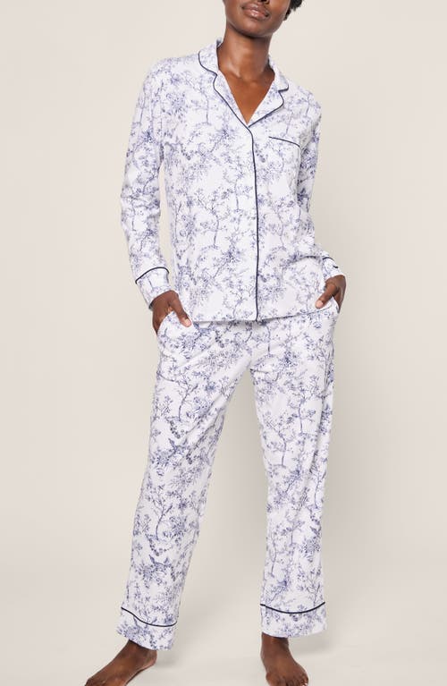 PETITE PLUME PETITE PLUME PRINT PIMA COTTON PAJAMAS