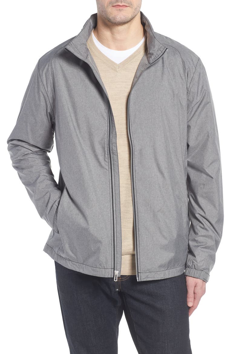 Panoramic Packable Jacket, Main, color, BLACK
