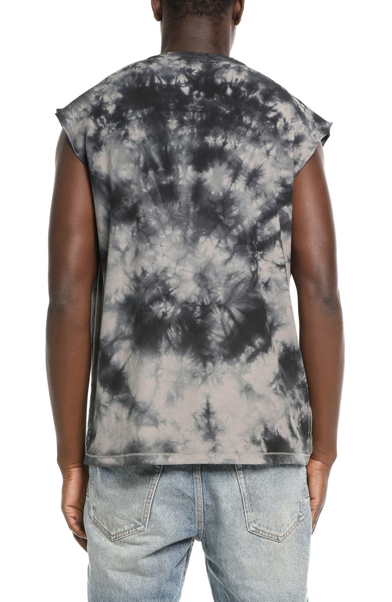 PURPLE BRAND Sleeveless Cotton Graphic T-Shirt, Alternate, color, Grey