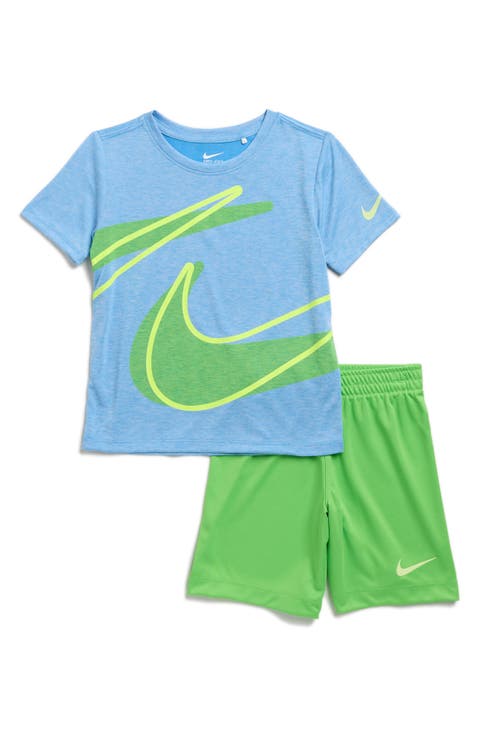 DRI-Fit Drop Set Tee & Shorts Set (Little Boys)