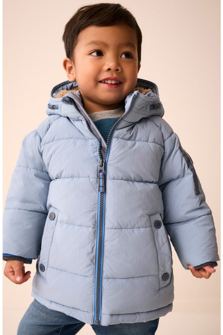 Kids' Quilted Utility Jacket, Alternate, color, BLUE