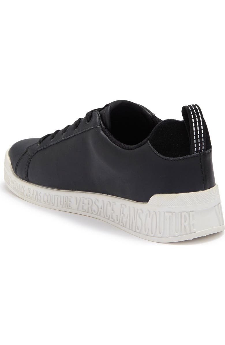Versace Jeans Leather Sneaker, Alternate, color,