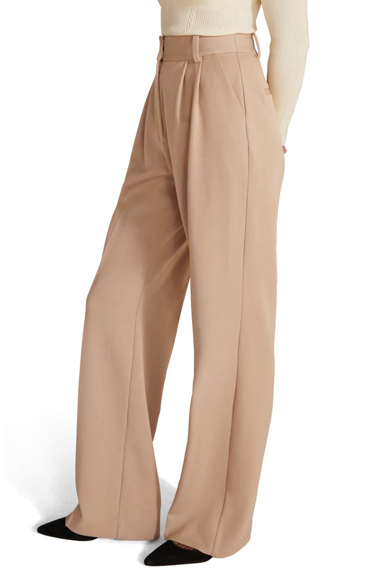 The Favorite Pant Pleat Pants, Alternate, color, BEIGE