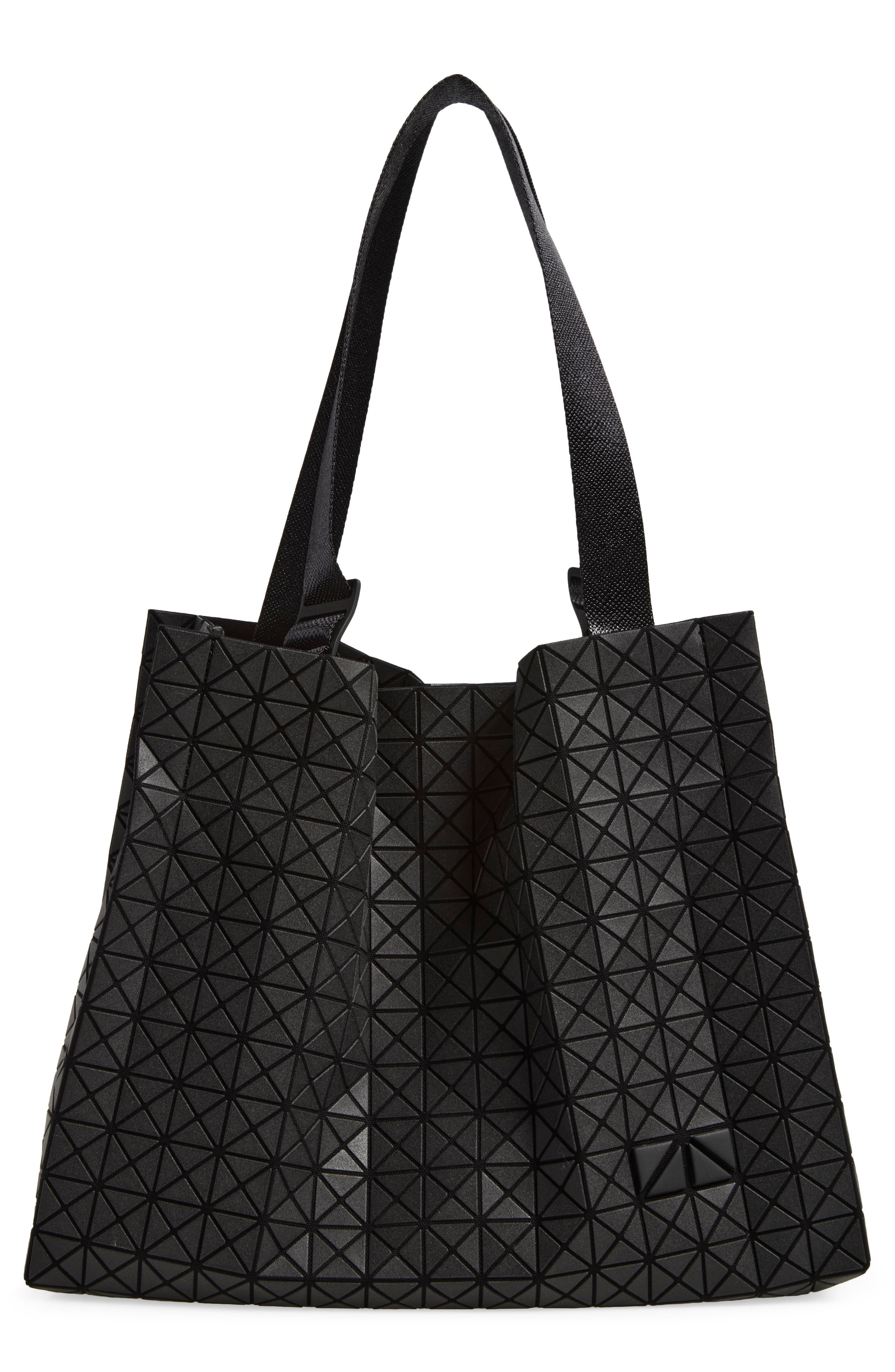 Cart Mini Tote, Main, color, MATTE BLACK