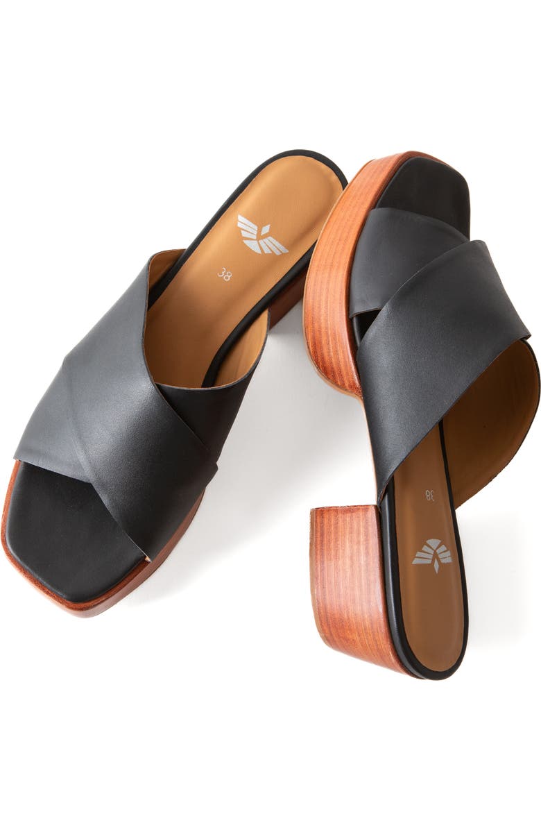 Fortress Frankie Platform Clog Sandal, Alternate, color,