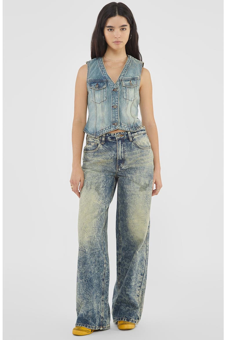 Go Denim Vest, Alternate, color, GO SS SPRAY TINTED MEDIUM WASH