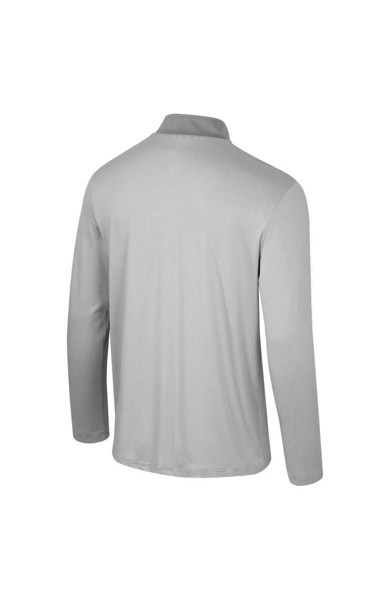 COLOSSEUM Men's Colosseum Gray Michigan State Spartans Tuck Quarter-Zip Top, Alternate, color, Gray