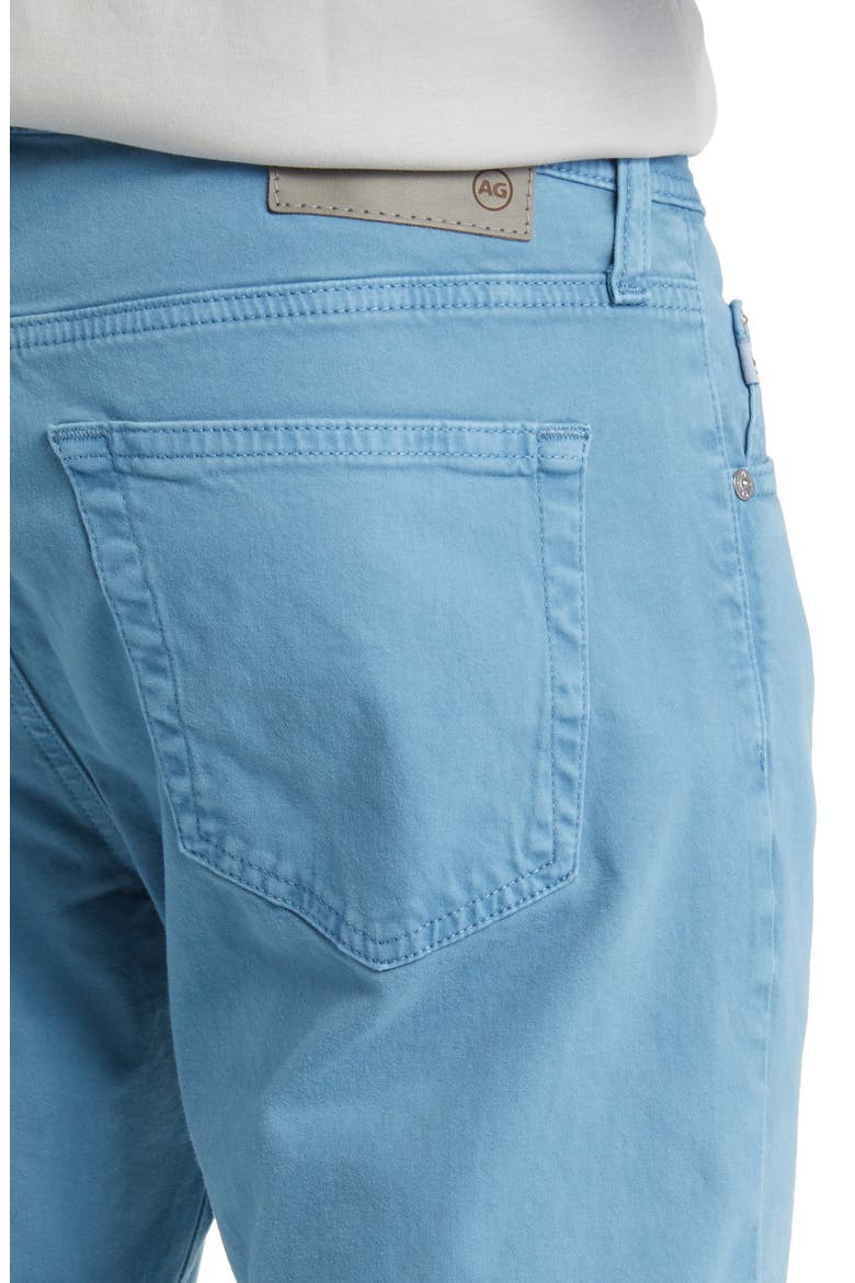Tellis Stretch Sateen Modern Slim Pants (Nordstrom Exclusive), Alternate, color, SULFUR CLEAR SKIES