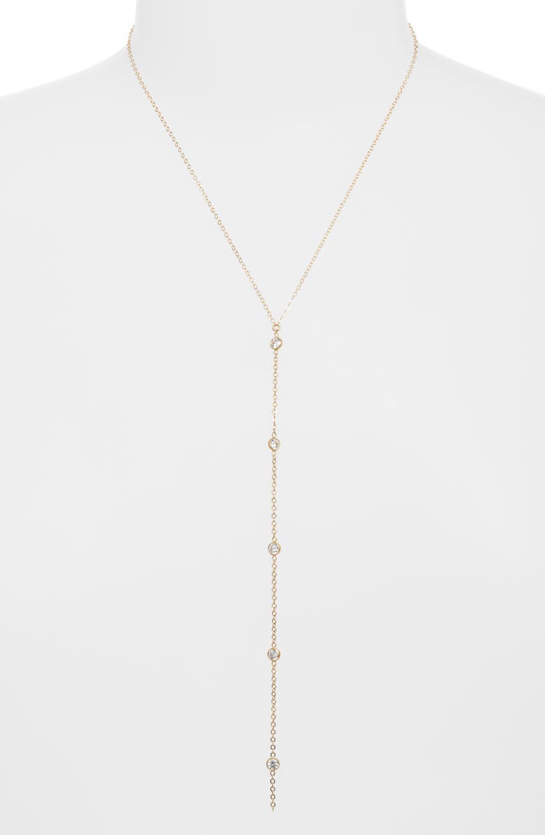 Set & Stones Faye Y Necklace, Alternate, color, Gold