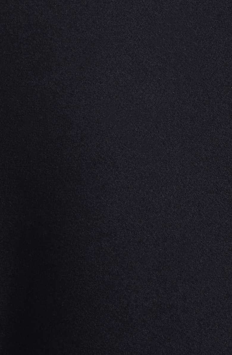 Burberry Beverley Wool Topcoat, Alternate, color, Navy