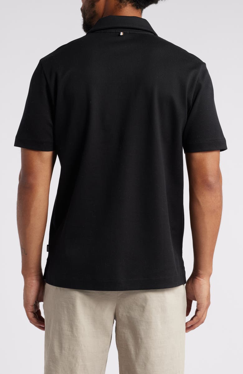 BOSS Pye Camp Collar Cotton Polo, Alternate, color, 