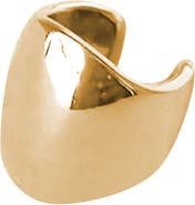 Outofoffice Gold Ear Cuff Statement Moon Earring