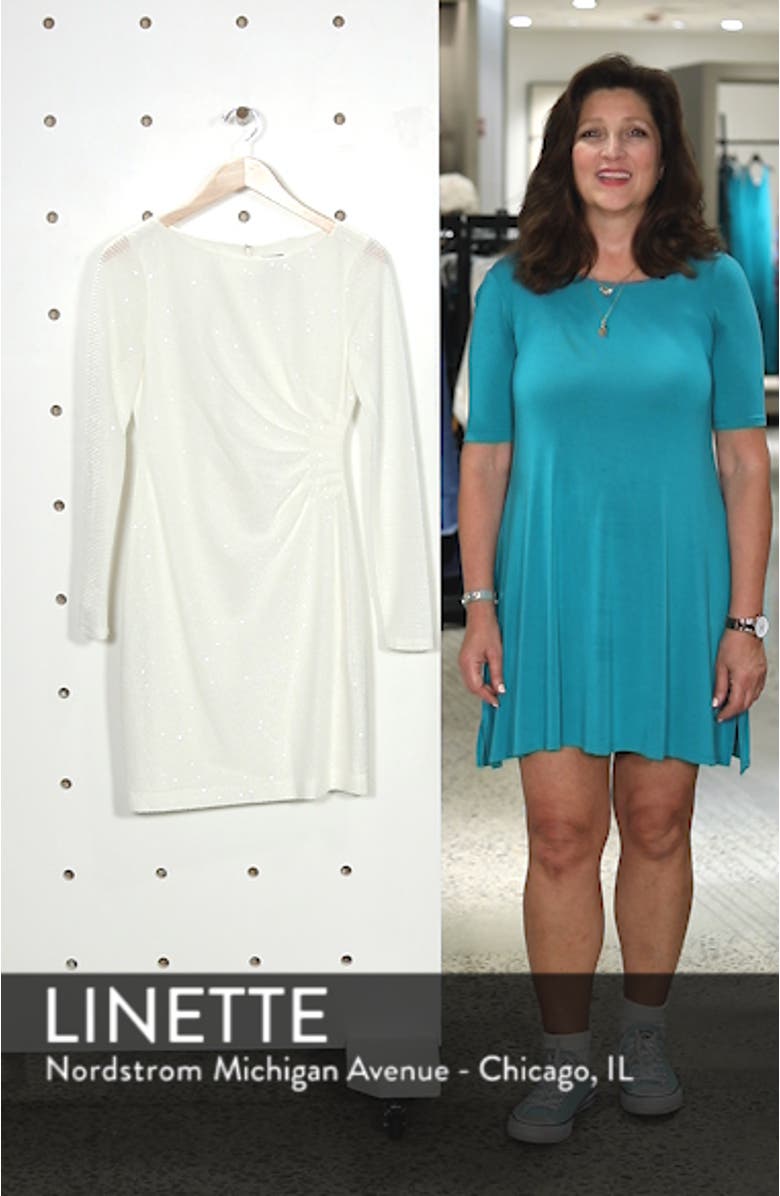 Sequin Knit Dress, sales video thumbnail