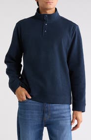 Tommy Bahama Seabridge Snap Mock Neck Sweatshirt