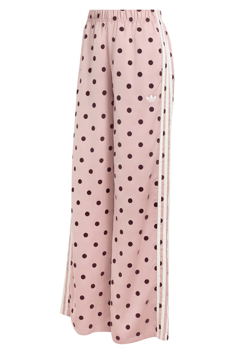 Firebird Polka Dot Wide Leg Track Pants, Alternate, color, DUAL LILAC