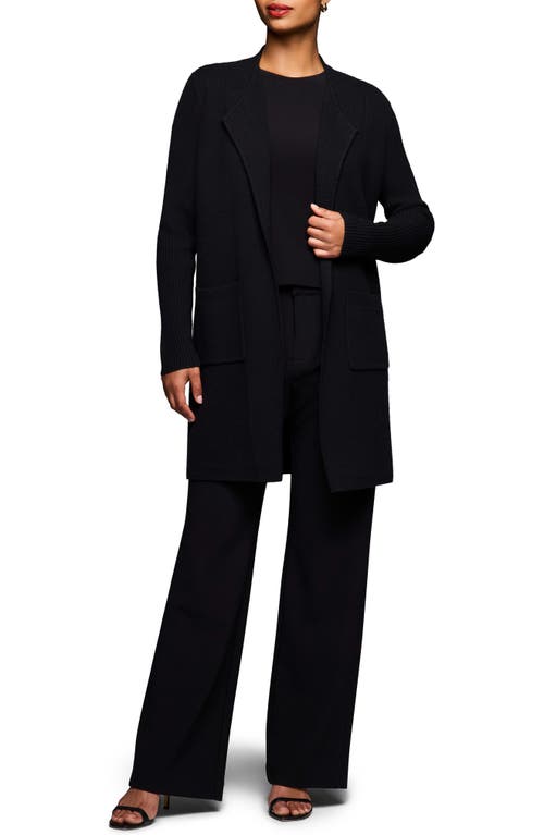 Nic + Zoe Nic+zoe Juliette Wool & Cashmere Coat In Black