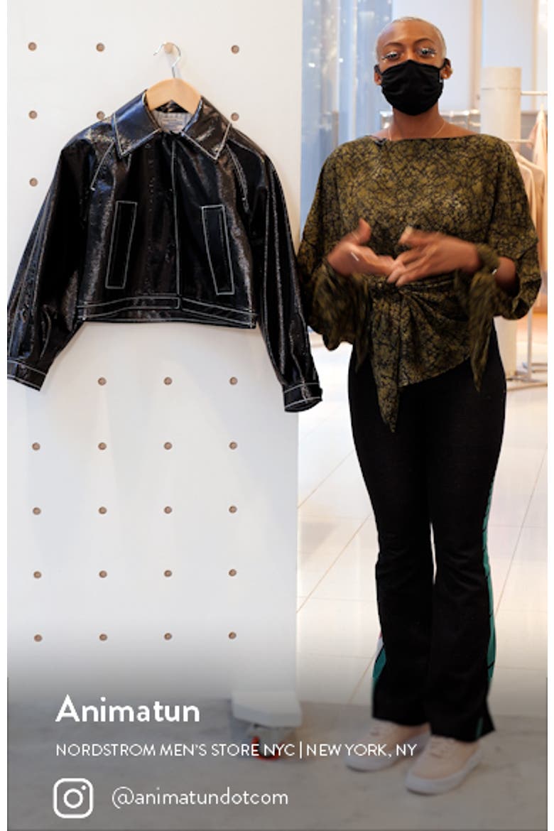 Bracca Faux Leather Jacket video