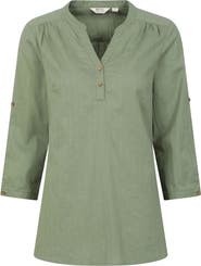 Mountain Warehouse Petra Relaxed Fit 3/4 Sleeve Shirt