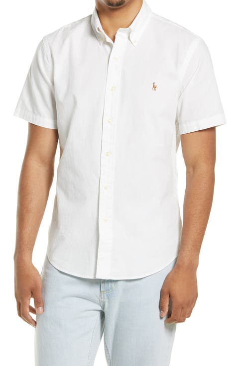 Ralph Lauren Classic Fit Short Sleeve Button-Down Shirt