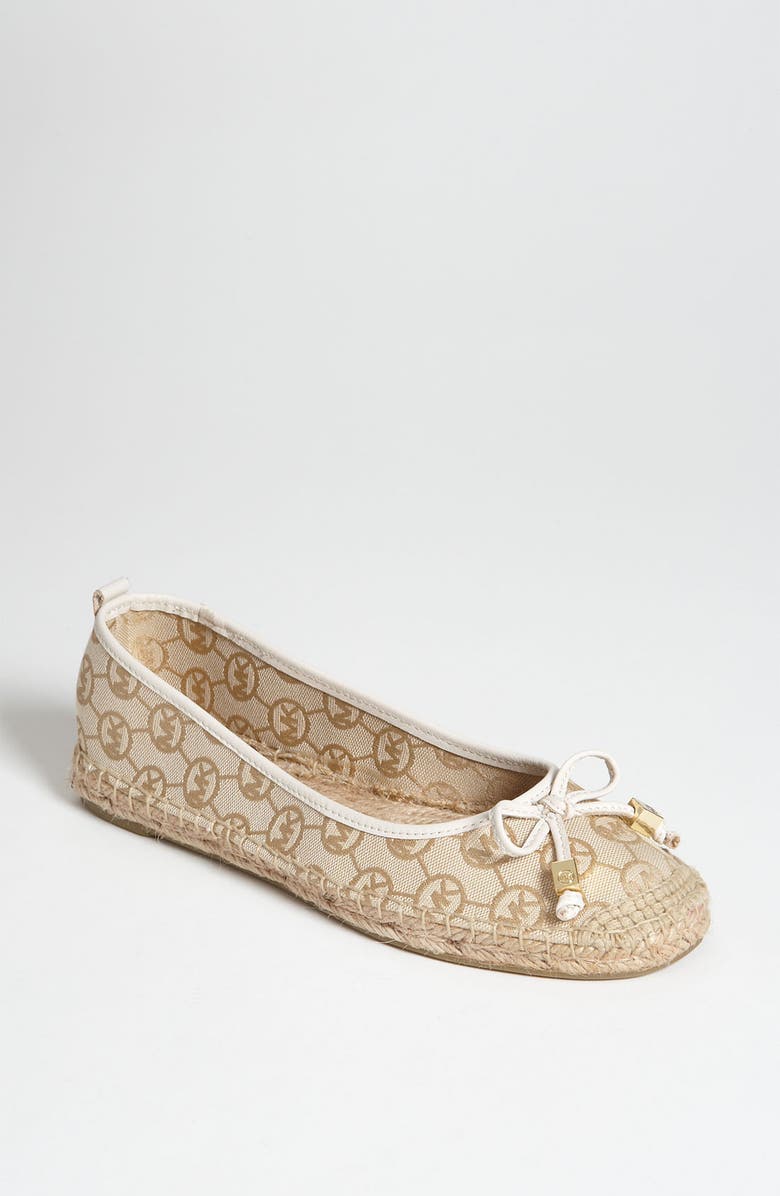 MICHAEL Michael Kors 'Meg' Espadrille Flat, Main, color,