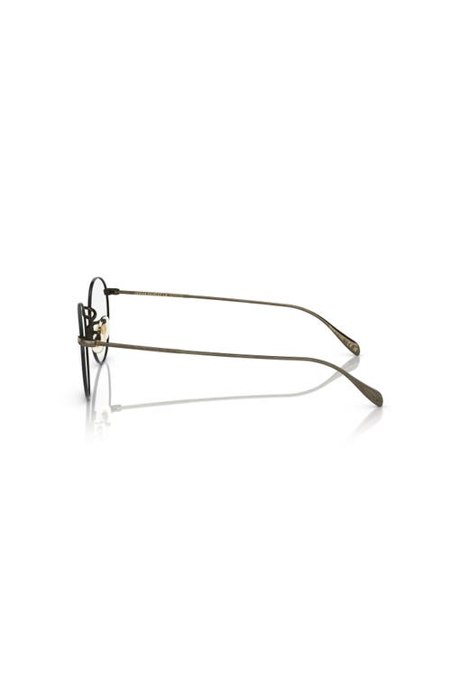Oliver Peoples 50mm Phantos Optical Glasses In Black