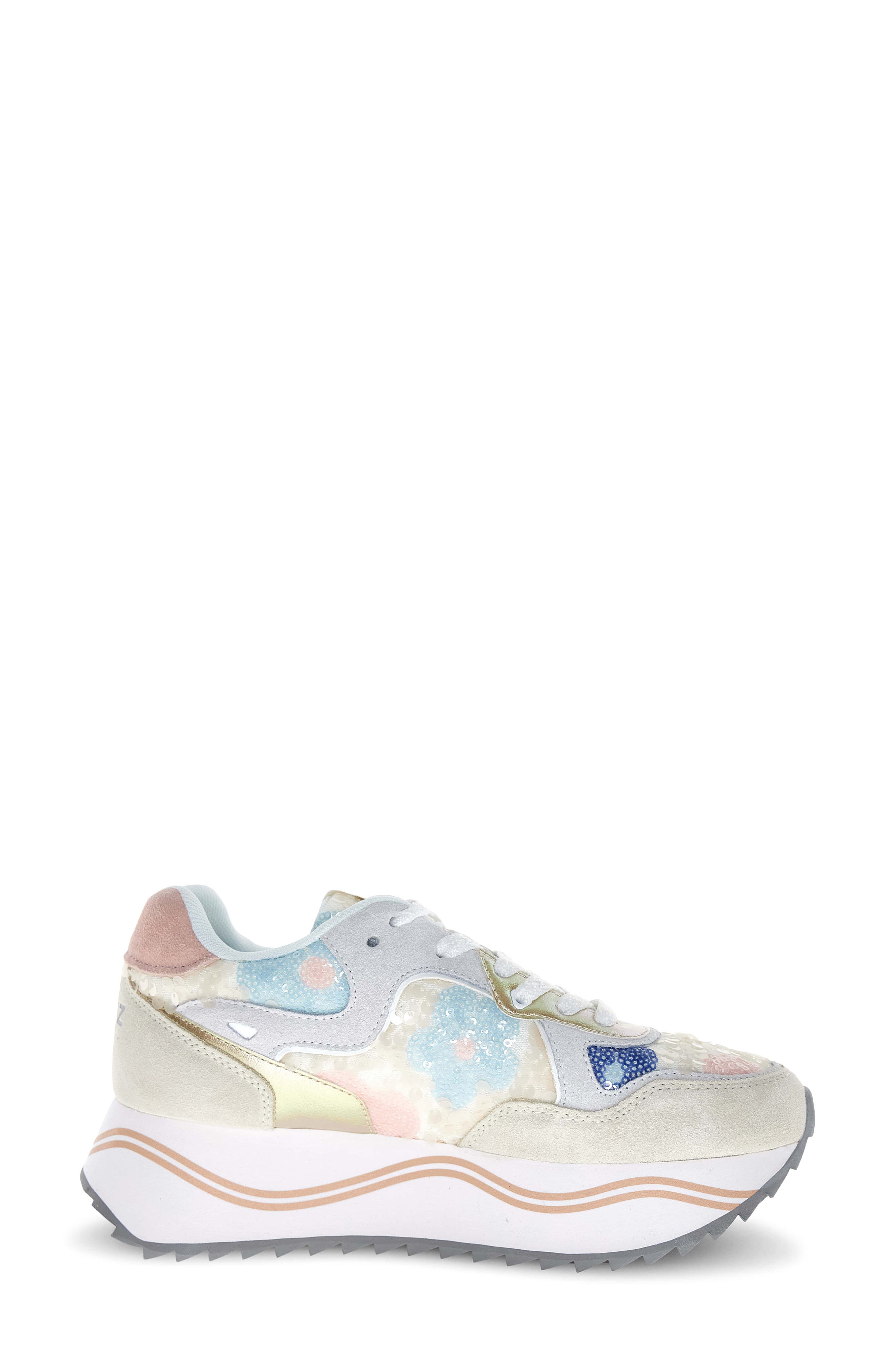 Deva Sneaker, Alternate, color, WHITE MULTI