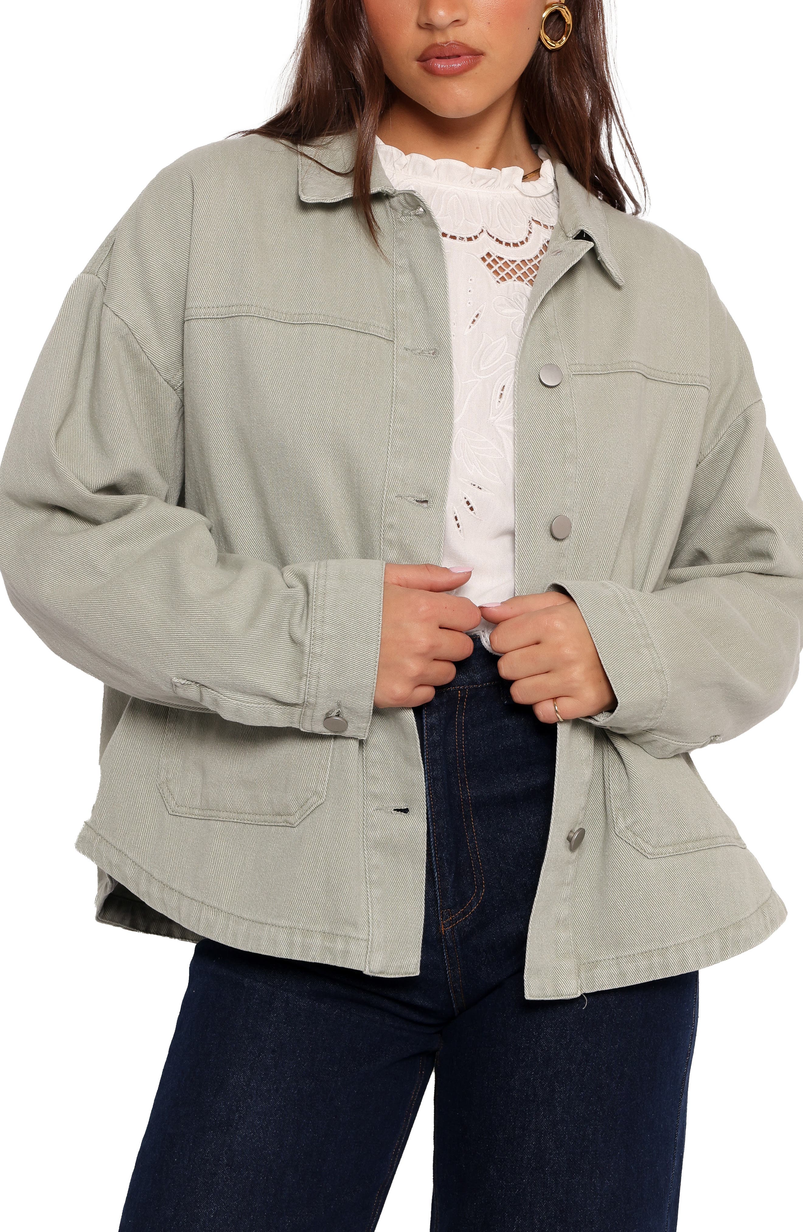 Petal & Pup Delana Denim Shirt Jacket