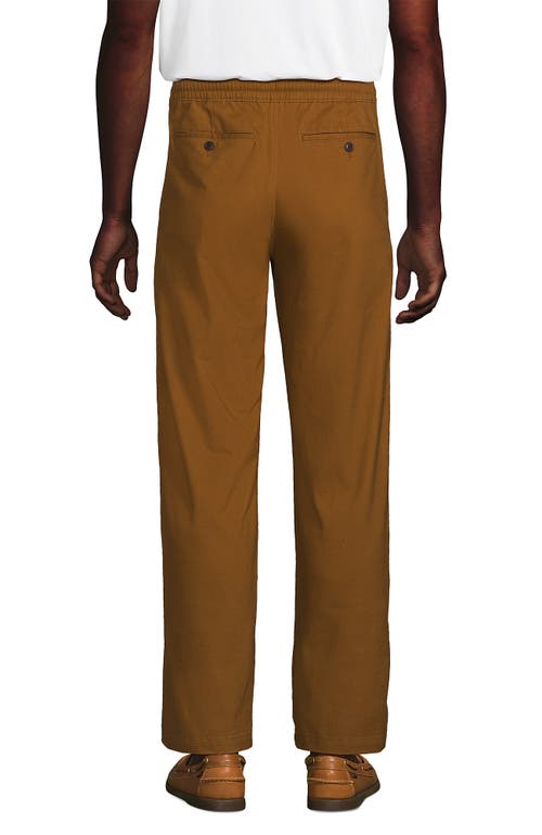 Lands' End Knockabout Relaxed Deck Pants In Coriander