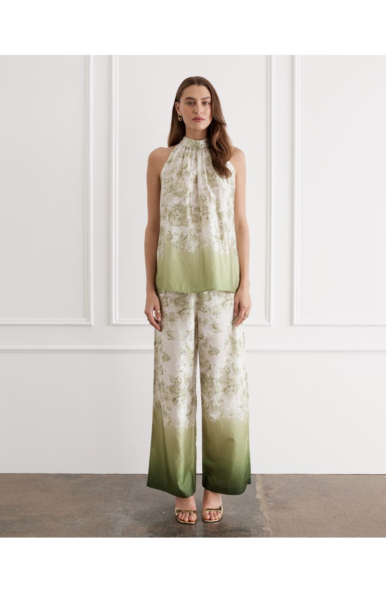 Aqua Blu Alice Top, Alternate, color, Faisane