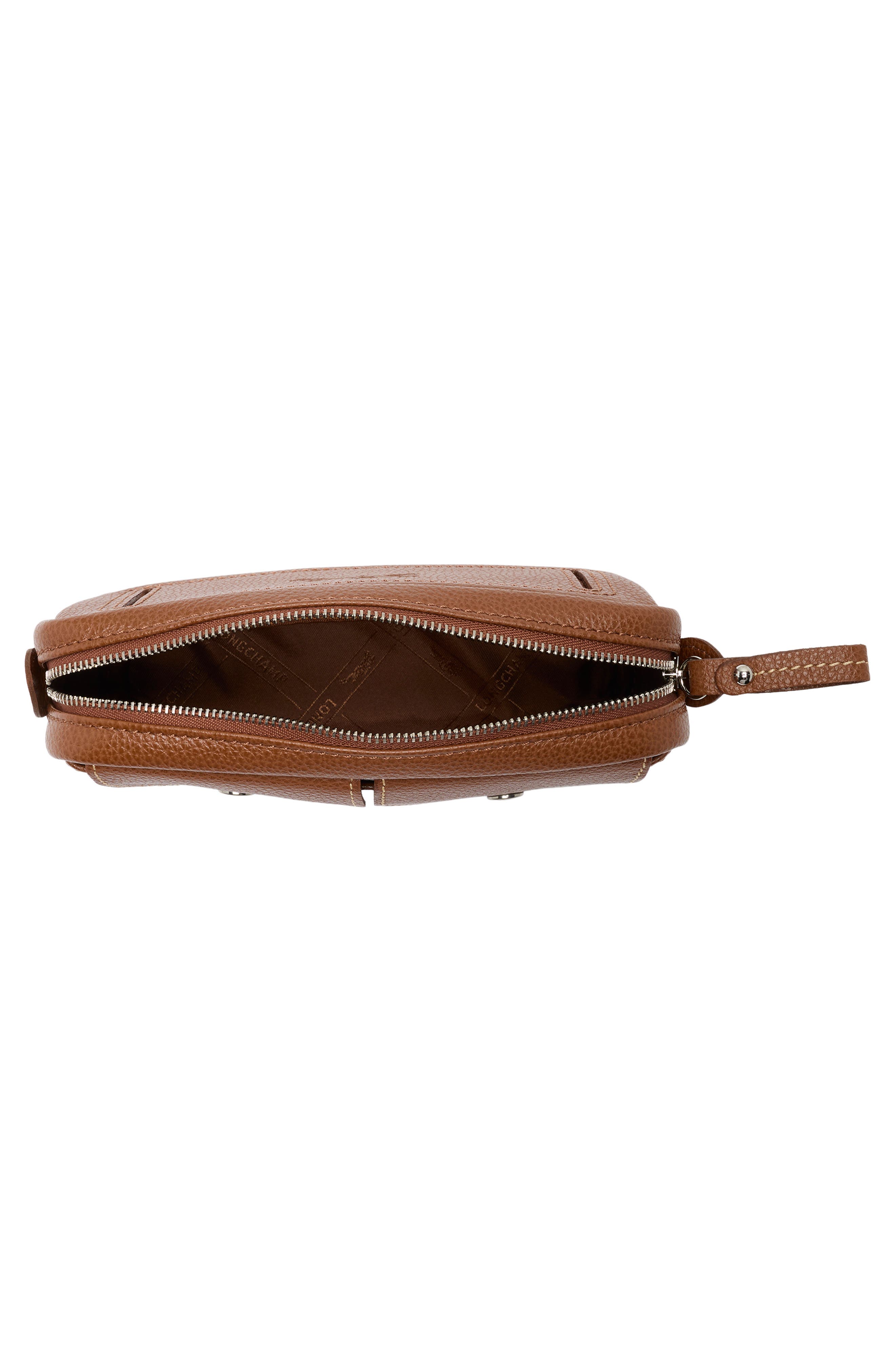 Longchamp Wide Cosmetic Case, Alternate, color, 