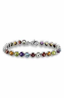 SAMUEL B. Multi Stone Tennis Bracelet