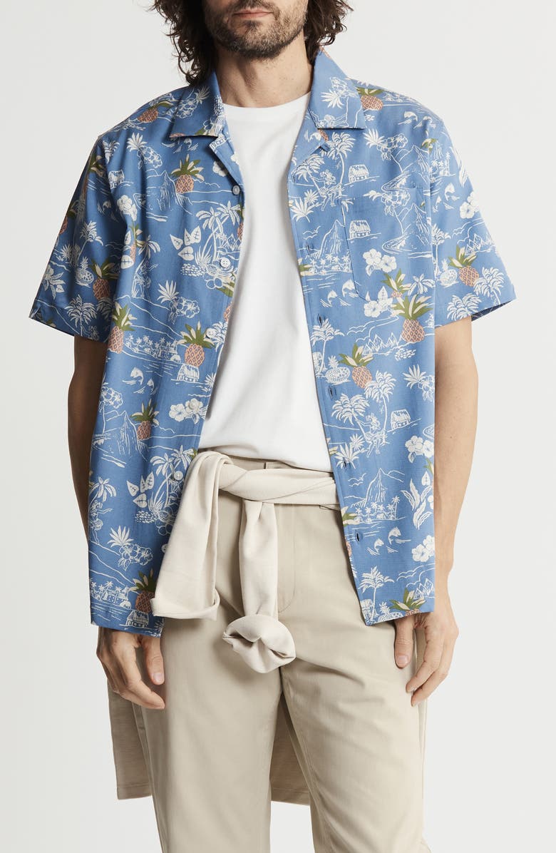 JACHS East Hampton Camp Shirt, Main, color,