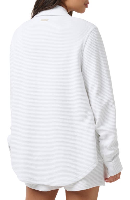 Travismathew Yacht Me Shacket In White