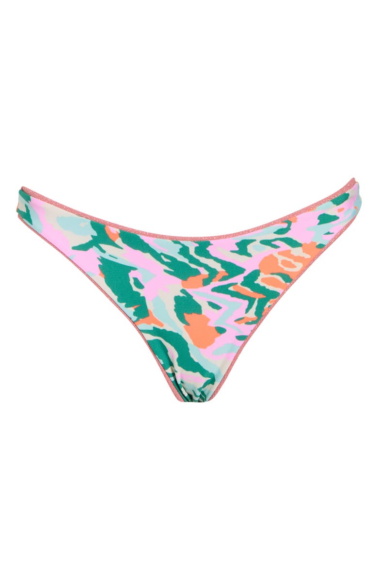 Maaji Sublimity Reversible Bikini Bottoms, Alternate, color, Pink