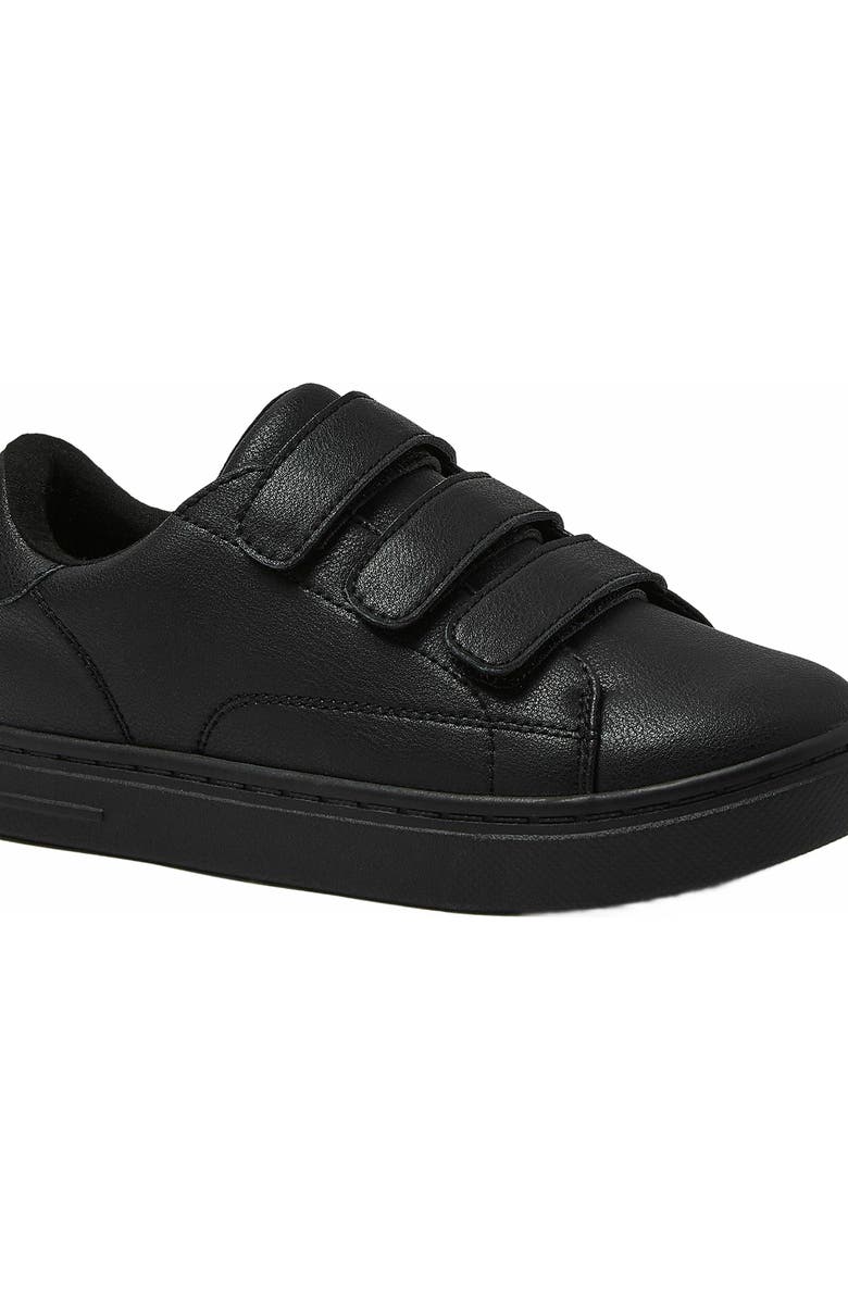 Lands' End Kids Easy On Sneakers, Alternate, color, Black
