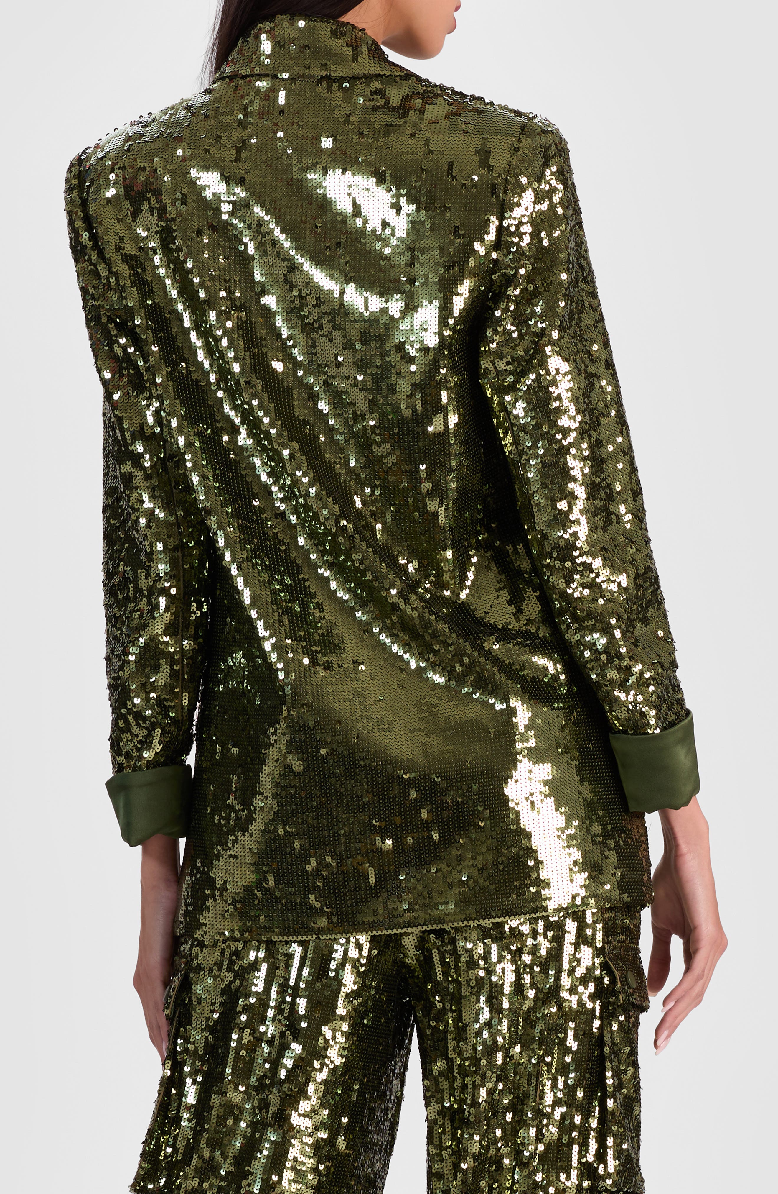 Quincy Oversized Sequin Blazer - image 2