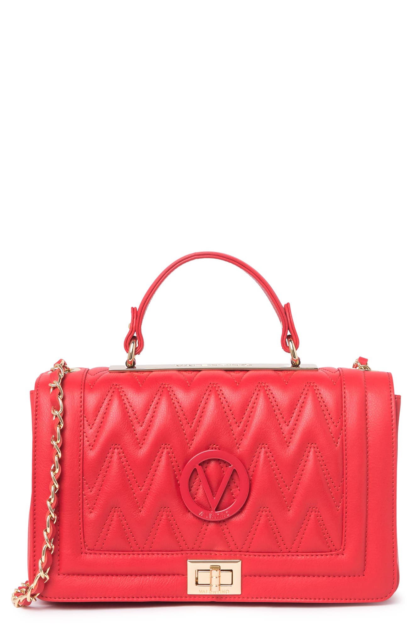VALENTINO BY MARIO VALENTINO Alice Quilted Leather Shoulder Bag (Men ...