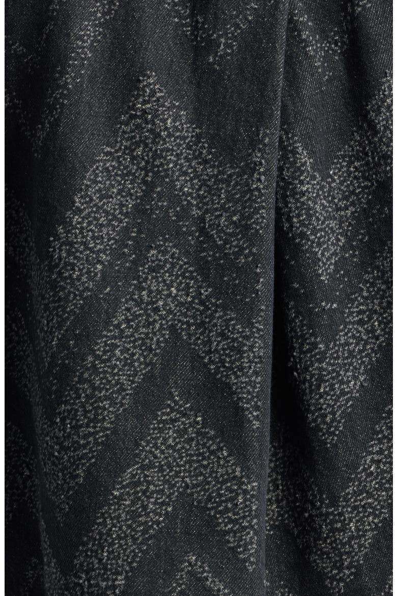 Crop Denim Jacket, Alternate, color, BLACK