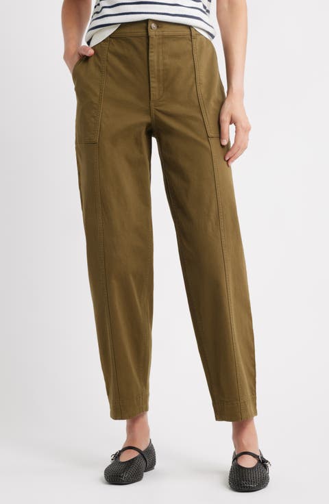 Cotton Twill Utility Pants