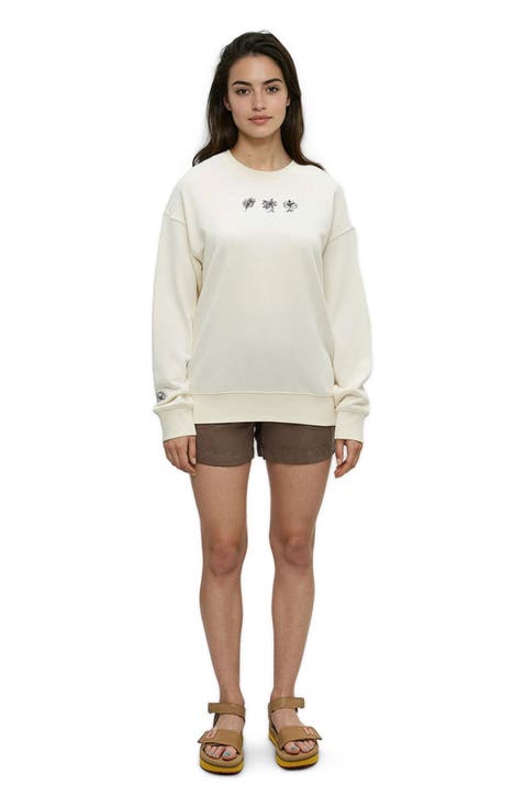 Haiti Embroidery Relaxed Crew