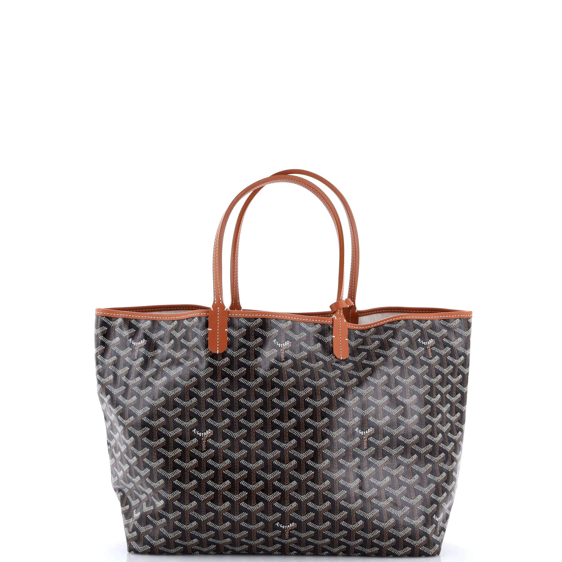Pre-Owned Goyard Saint Louis Tote Coated Canvas PM, Alternate, color, Yellow