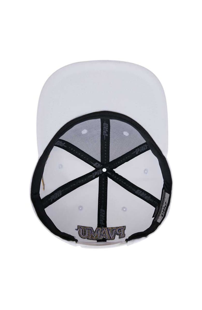 PRO STANDARD Men's Pro Standard White Prairie View A&M Panthers  Evergreen Wool Snapback Hat, Alternate, color, White